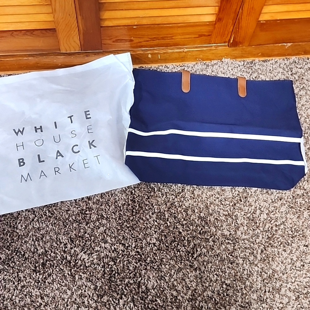 White house black market tote bag